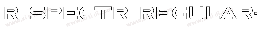R Spectr Regular字体转换